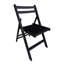 Ensemble de 4 chaises pliantes en bois-130094322