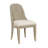 Chinita Upholstered Side Chair in Oyster