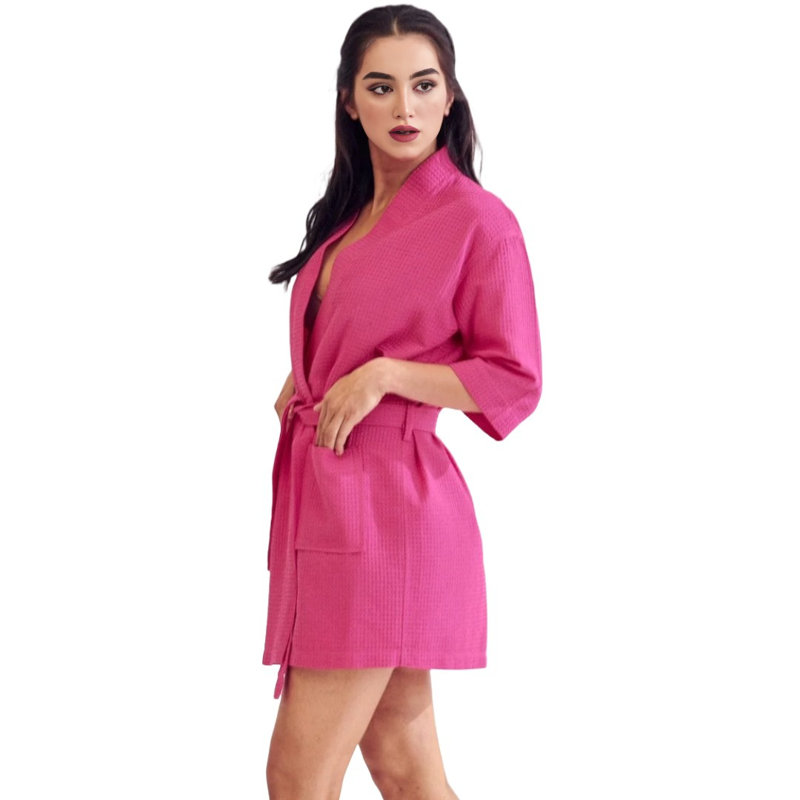 Peignoir Narayanan, Taille unique, Rose vif