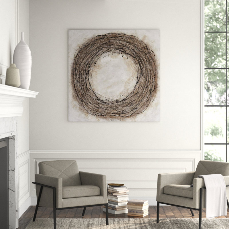 Inward Wood Print by Beverly Fuller, Glass Coat