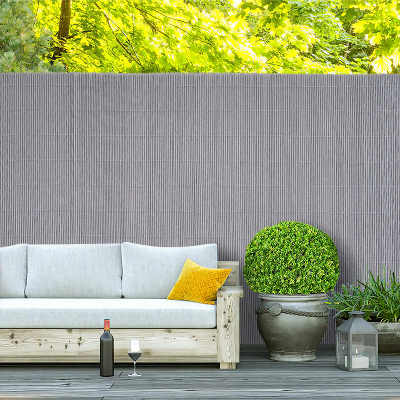 300 cm W Lawn Edging Fencing, 300cm H x 100cm W, Light Grey