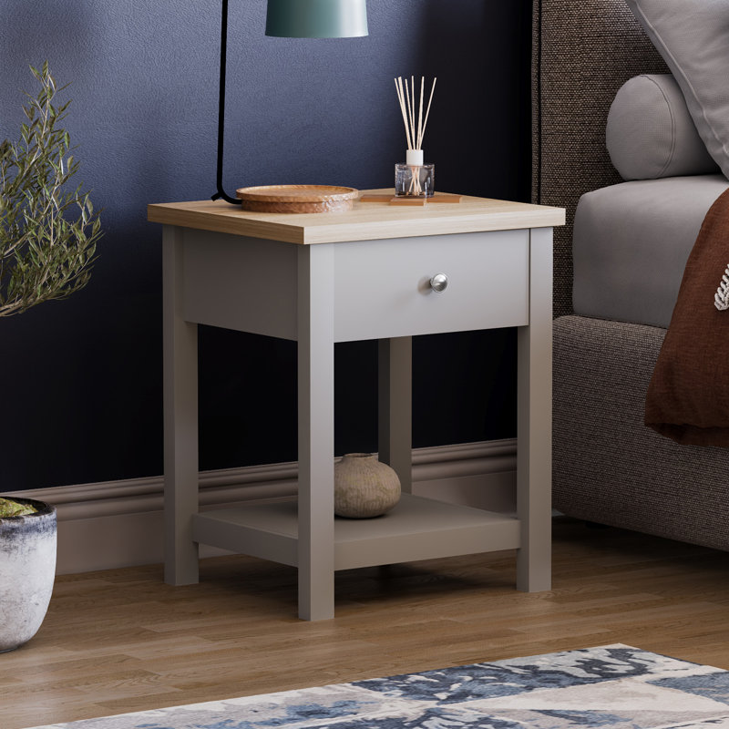 Beacsfield End Table, Grey