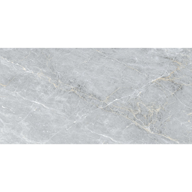 Carrelage en porcelaine mat 24 po x 48 po Marmo Grigio