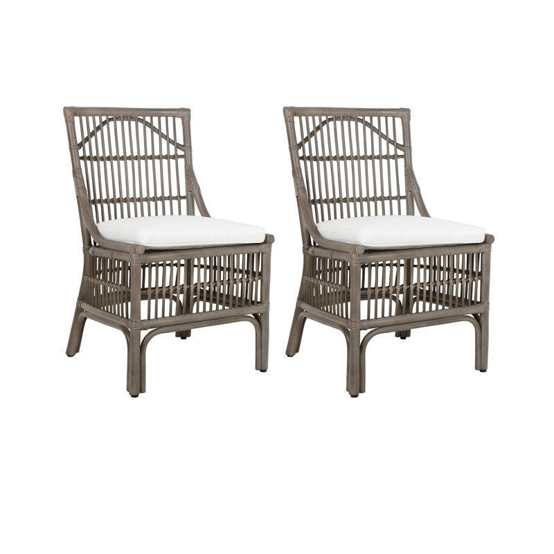 Jamestown Slat Back Dining Chair, Grey