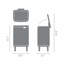 Poubelle «Bo» de 1,8 gallon (7 litres)-124236779-124236781
