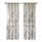 Burnout Printed Curtain Panel(Only 1 Pc Panel)