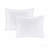 3 Piece Reversible Quilt Set White Full/Queen