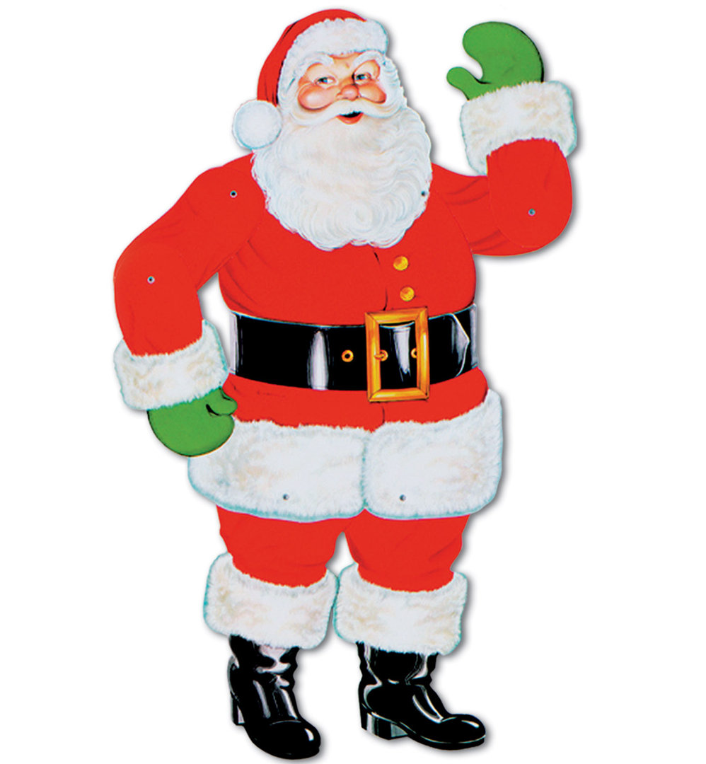 Jointed Santa (Set of 4) The Holiday Aisle®