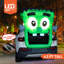 Décoration gonflable de 4,3 pi Zombie Green