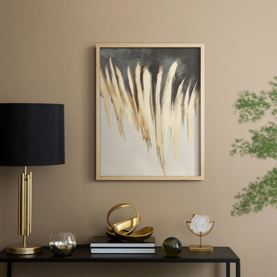 ABSTRACT Series DCCCLxxxx, reproduction encadrée - bois massif