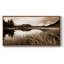 Calm Lake - Toile tendue avec cadre encadré - Prêt à accrocher-614206317-614206318