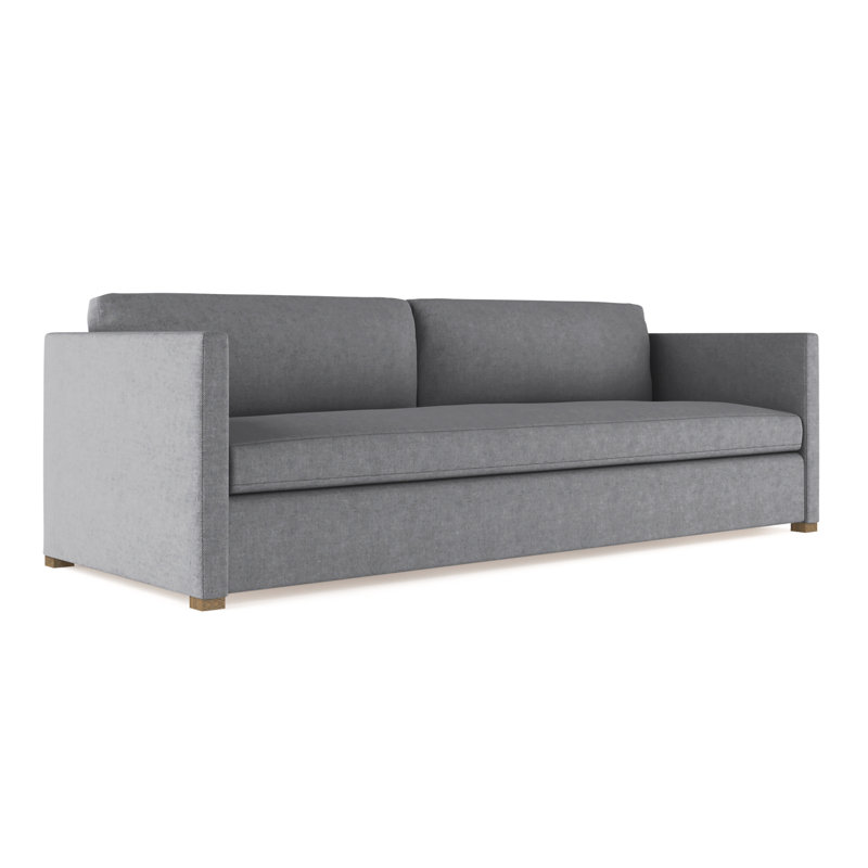 Canapé Madison, Pierre velours moelleux, H 33 po x l 72 po x P 41 po, Ébène