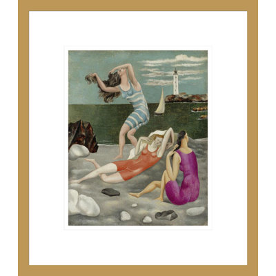 (The Bathers) par Pablo Picasso, impression giclée sur cadre