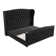 DuJuan 50.8" Adjustable Bed with Velvet Upholstered and Deep Button Tufted Headboard, with Dual Motor/ Nailhead Trim Wingback