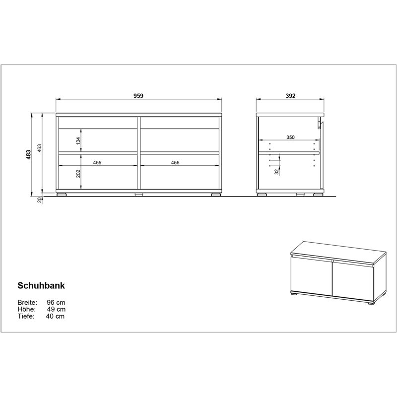 Elise Storage Bench