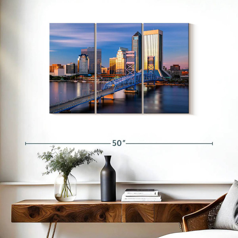 Jacksonville, Floride, pont principal, H 24 po x l 38 po