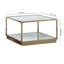 Tables gigognes en verre