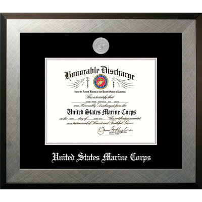 Marine Discharge Honor Picture Frame