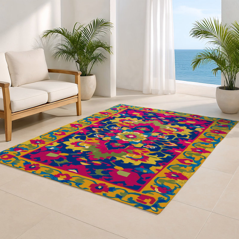 Tapis d'intérieur et d'extérieur Tabriz, Rectangulaire 2 pi x 3 pi