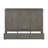 Queen Size Pine Wood Murphy Cabinet Bed with Built-in USB Charging and Geometric Panel – Grey-1134162833
