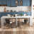 Multifunctional extendable console table