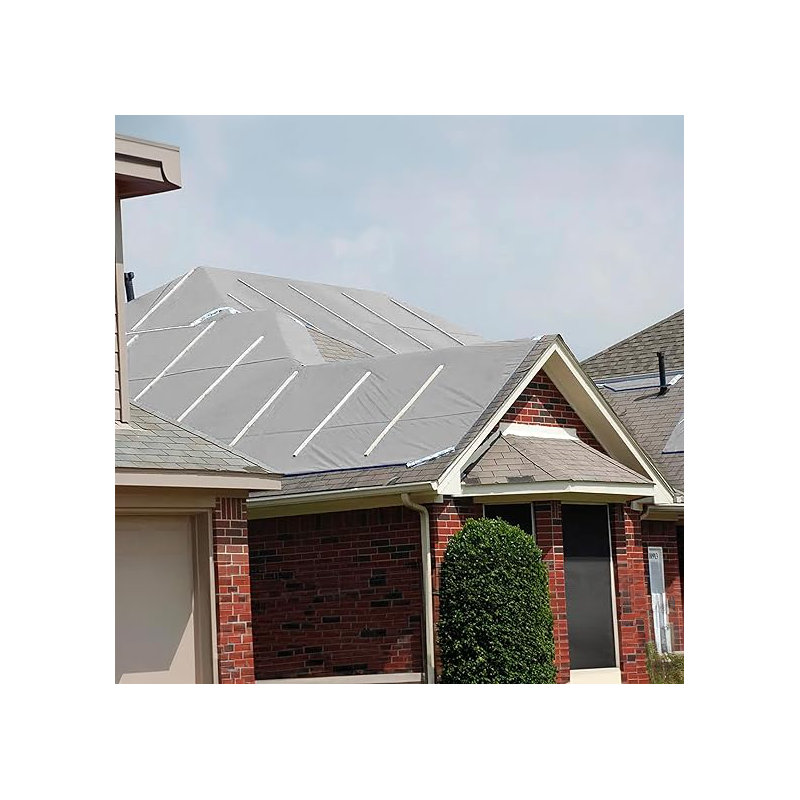 Blue Elephant Grey PVC Coated Polyester Awning