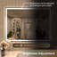 Miroir de salle de bain rectangulaire-840783658