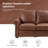 Igon 62.8" Traditional Down-Filled Genuine Leather Power Reclining Loveseat Sofa-1584800172