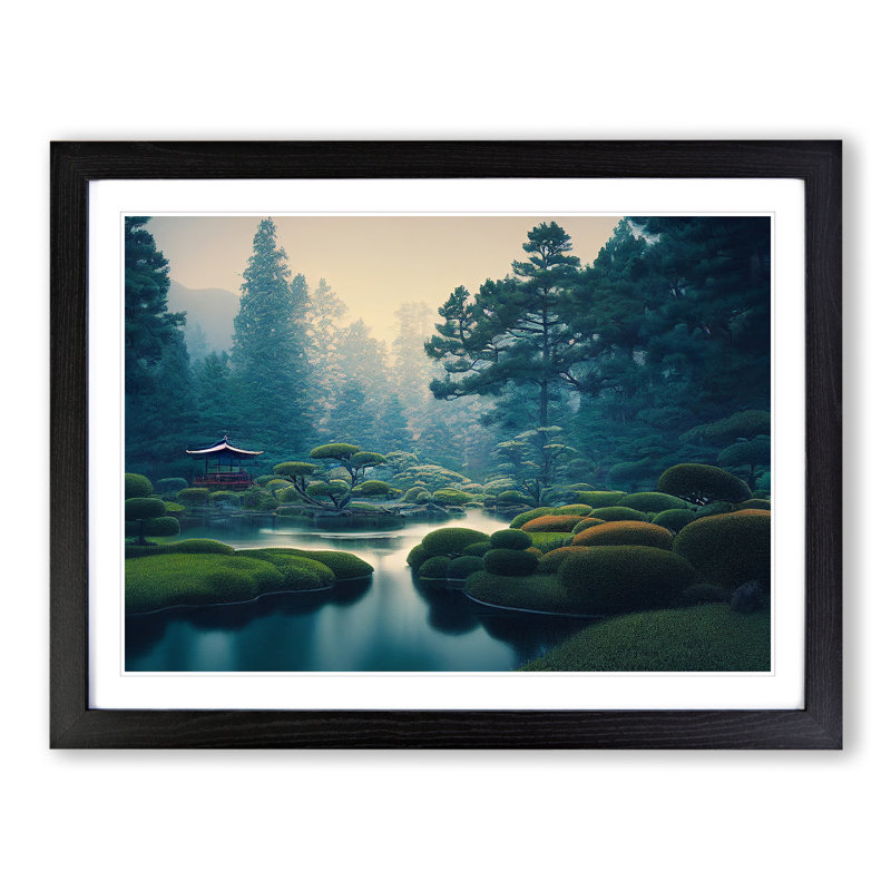 Glowing Forest - Framed Print
