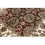 Hand-Knotted High-Quality Red and Ivory Square Area Rug