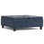 Harrison Blue Faux Leather