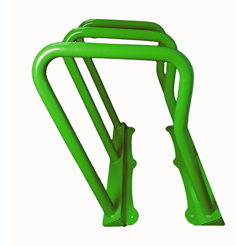 Support pour 6 vélos, Vert