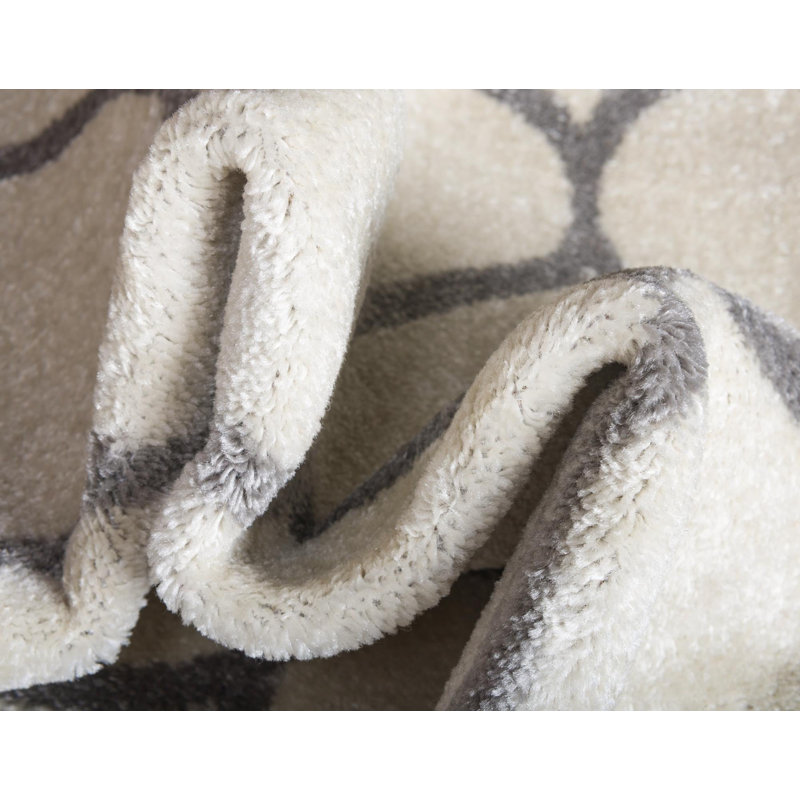 Tapis ivoire Lllan, Tapis de couloir 2 pi x 8 pi 8 po