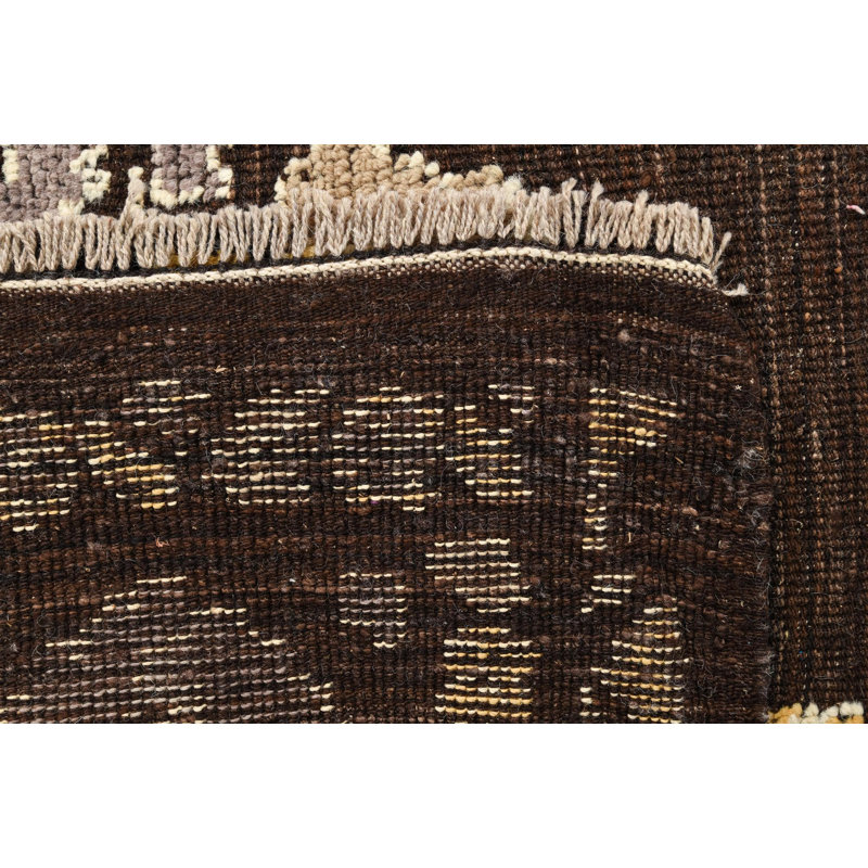 Tapis brun foncé Pursley