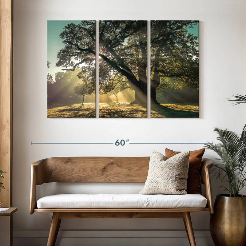 Harnek Breaking Through The Tree, 32" H x 50" W