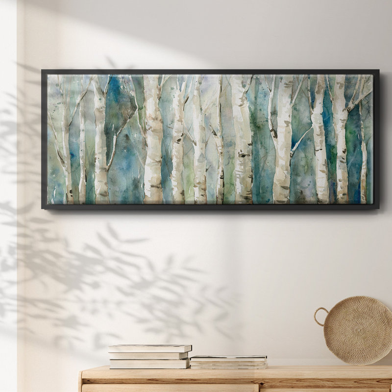 Birchwoods- Framed Canvas