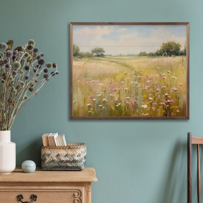 Wildflower Field By Nini Art