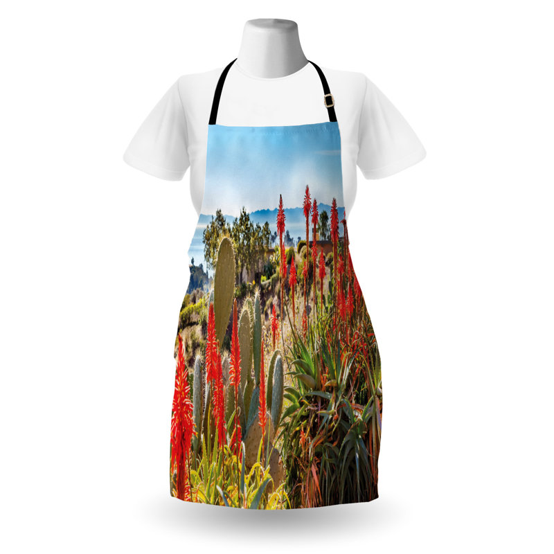 No Pattern Bib Apron