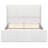 Velvet Upholstered Wingback Platform Bed-1004497206-1004497209