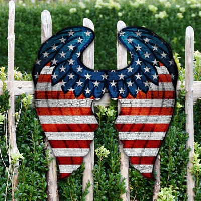 Wood Independence Day Decoration