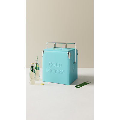 Permasteel 14-Qt Small Portable Camping Picnic Cooler