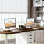 Bureau d'ordinateur, bureau pour deux personnes, bureau de travail