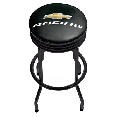 Chevy Racing Swivel Upholstered Counter Stool