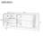 60" Console Table Entryway Sideboard for Hallway Living Room-1050952755