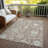 Machine Washable Indoor/Outdoor Xhevrie Taupe Rug-890827037