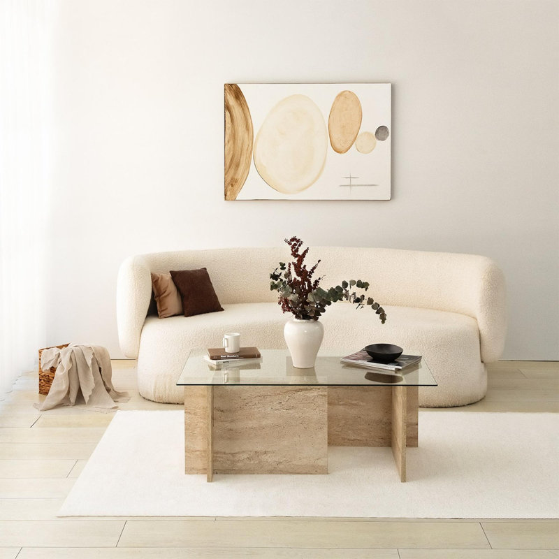 Coffee Table, 15.72" H x 41.27" L x 25.55" W
