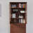 American style totally closed retro bookcase