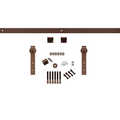 Ensemble de quincaillerie pour porte de grange standard Premium