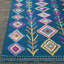 Tapis beige / bleu Alcantara-1289016559