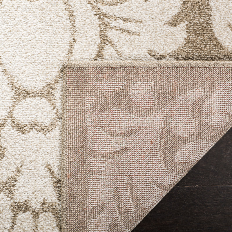 Carman Performance Damask Rug, Runner 2'3" x 13'
